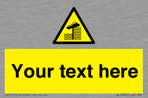 Custom warning grounding on weir